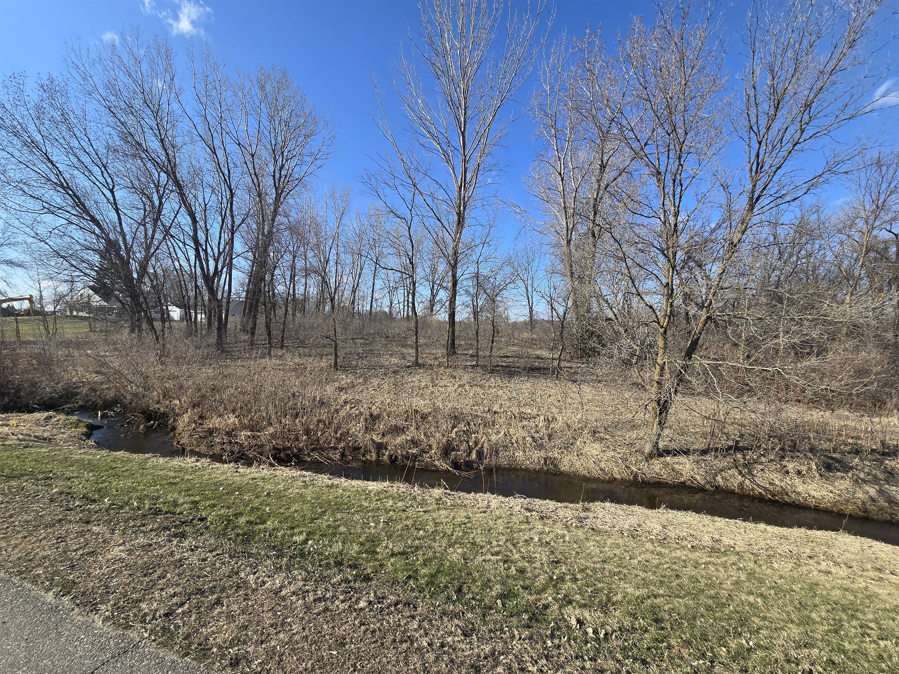 Elm Creek running through the property