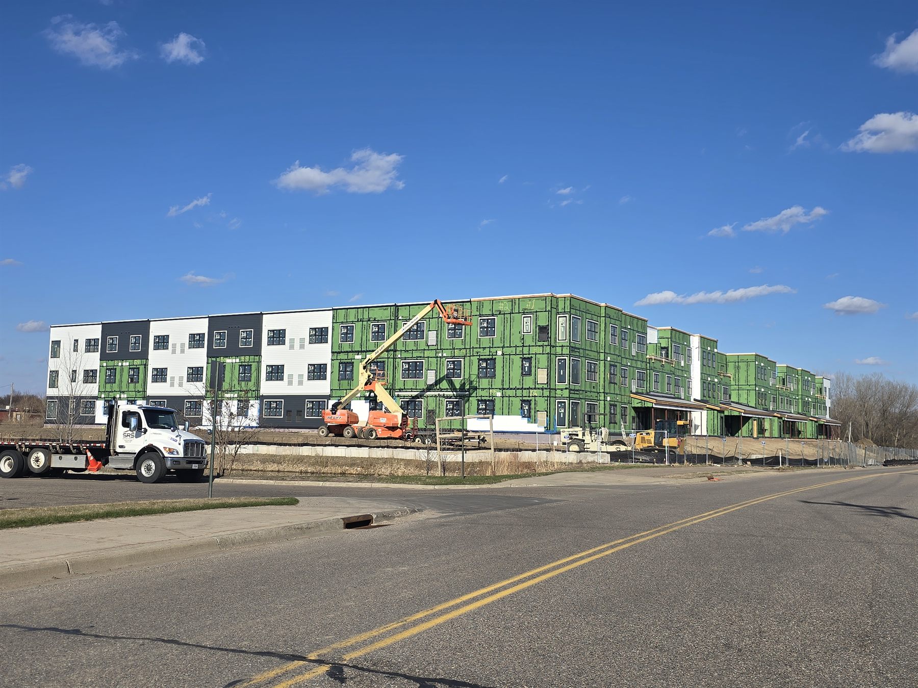 Nearby multifamily project
